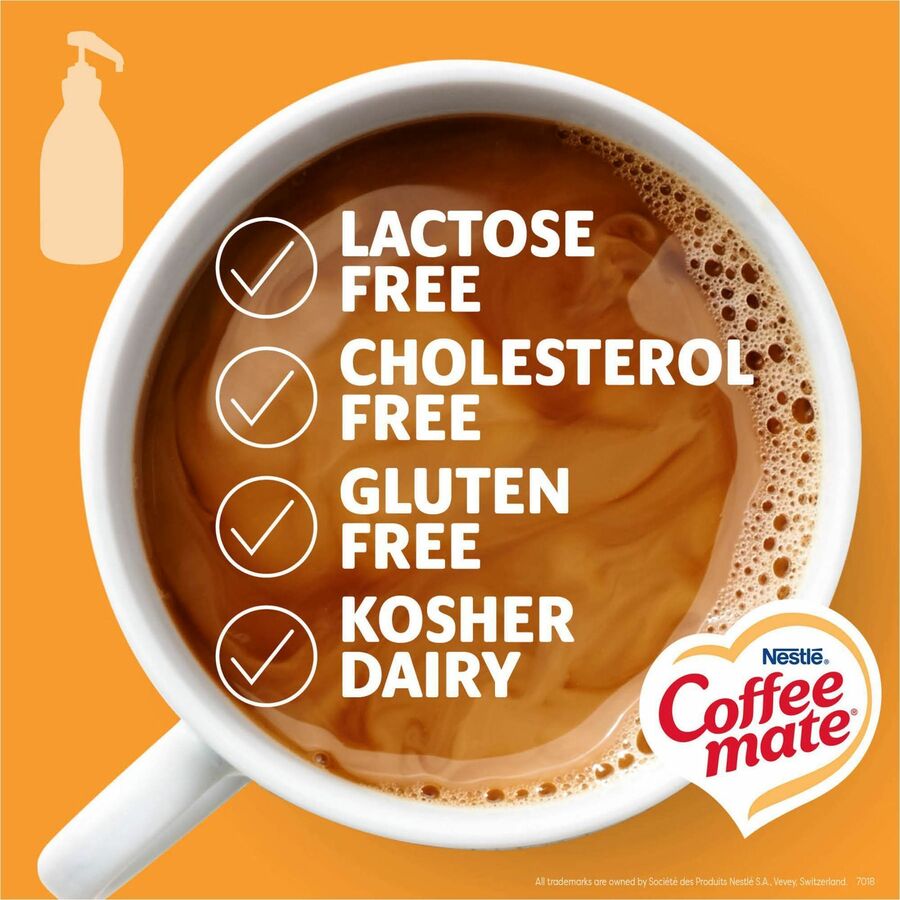 Nestle Professional Solutions Caramel Liquid Concentrate Coffee Creamer - Pump Bottle