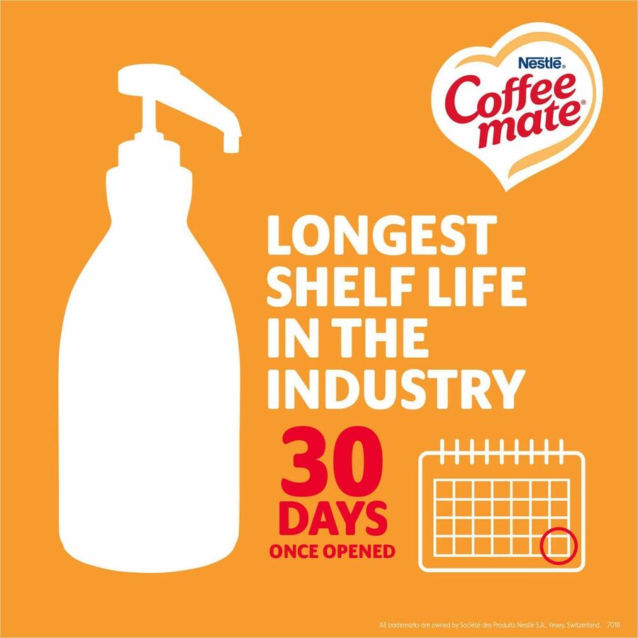 Nestle Professional Solutions Caramel Liquid Concentrate Coffee Creamer - Pump Bottle