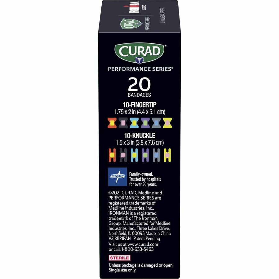 Curad Finger/Knuckle Antibacterial Bandage