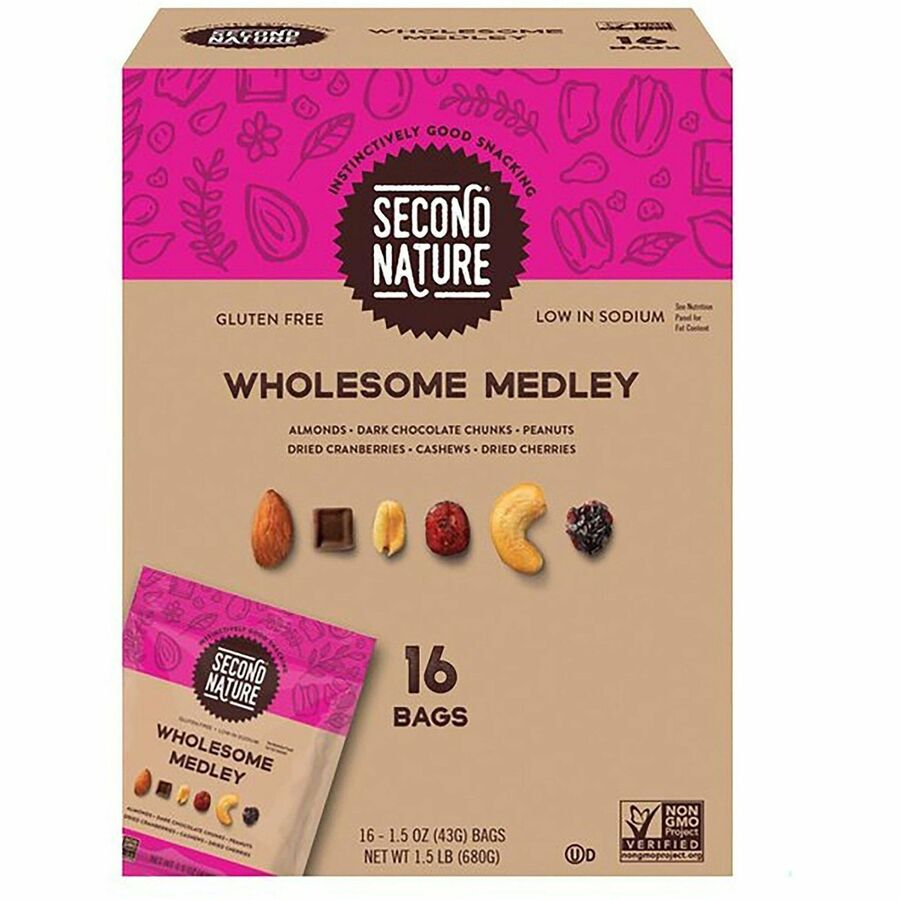 Office Snax Wholesome Medley Trail Mix