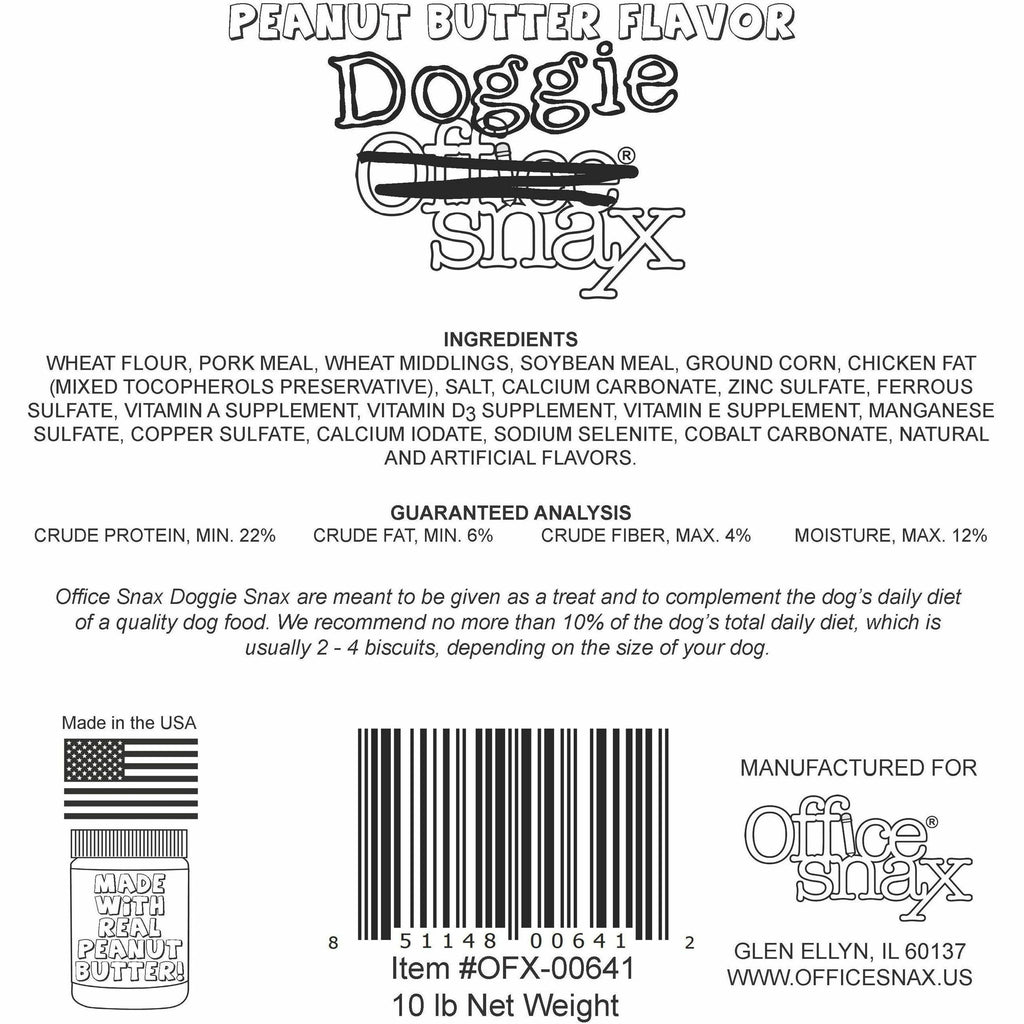 Office Snax Doggie Snax Biscuits