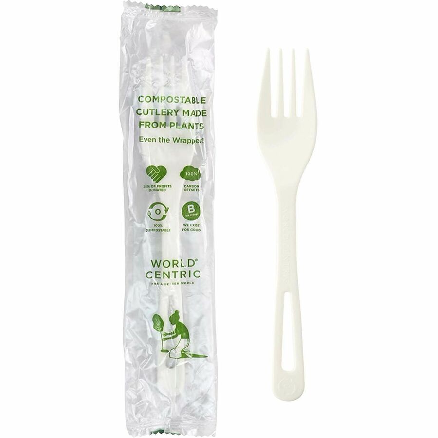 World Centric TPLA Wrapped Cutlery