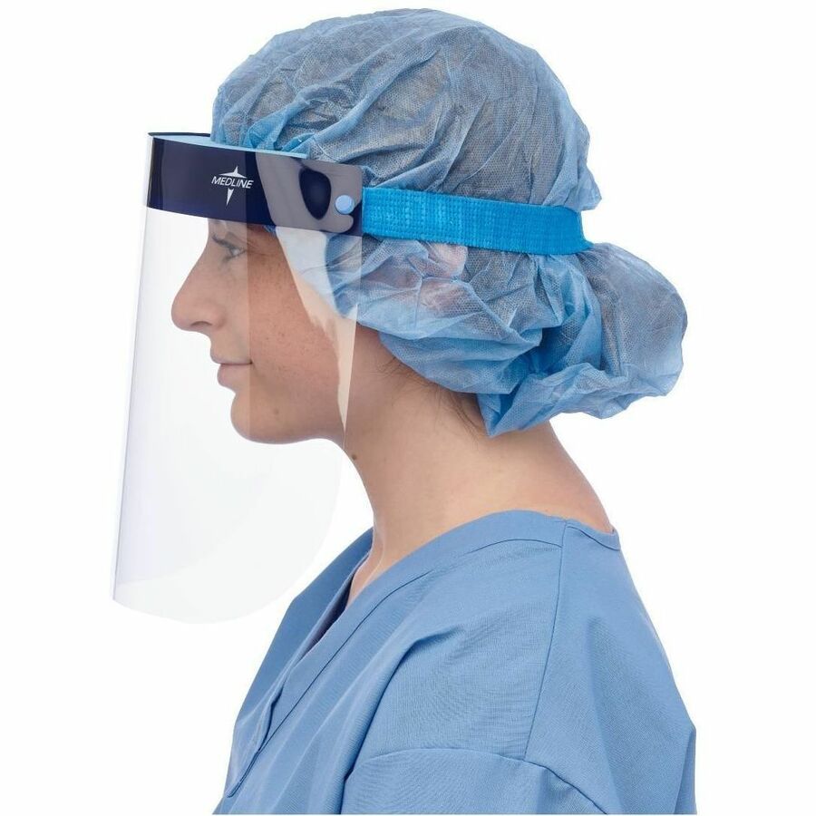 Medline Disposable Full-Length Face Shields