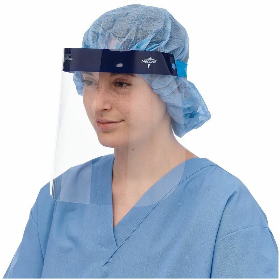 Medline Disposable Full-Length Face Shields