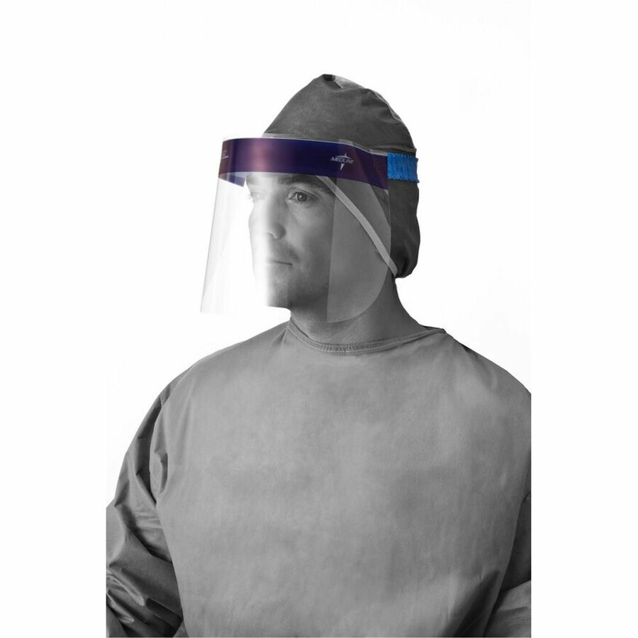Medline Disposable Full-Length Face Shields