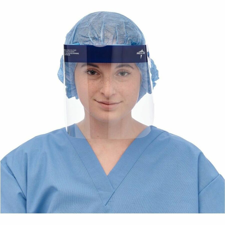 Medline Disposable Full-Length Face Shields