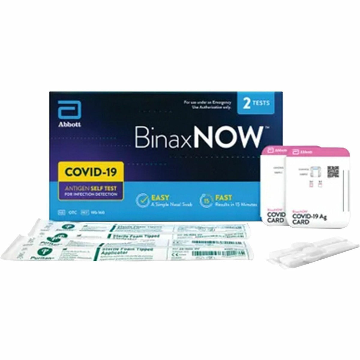 BinaxNOW Rapid Antigen Test Kit