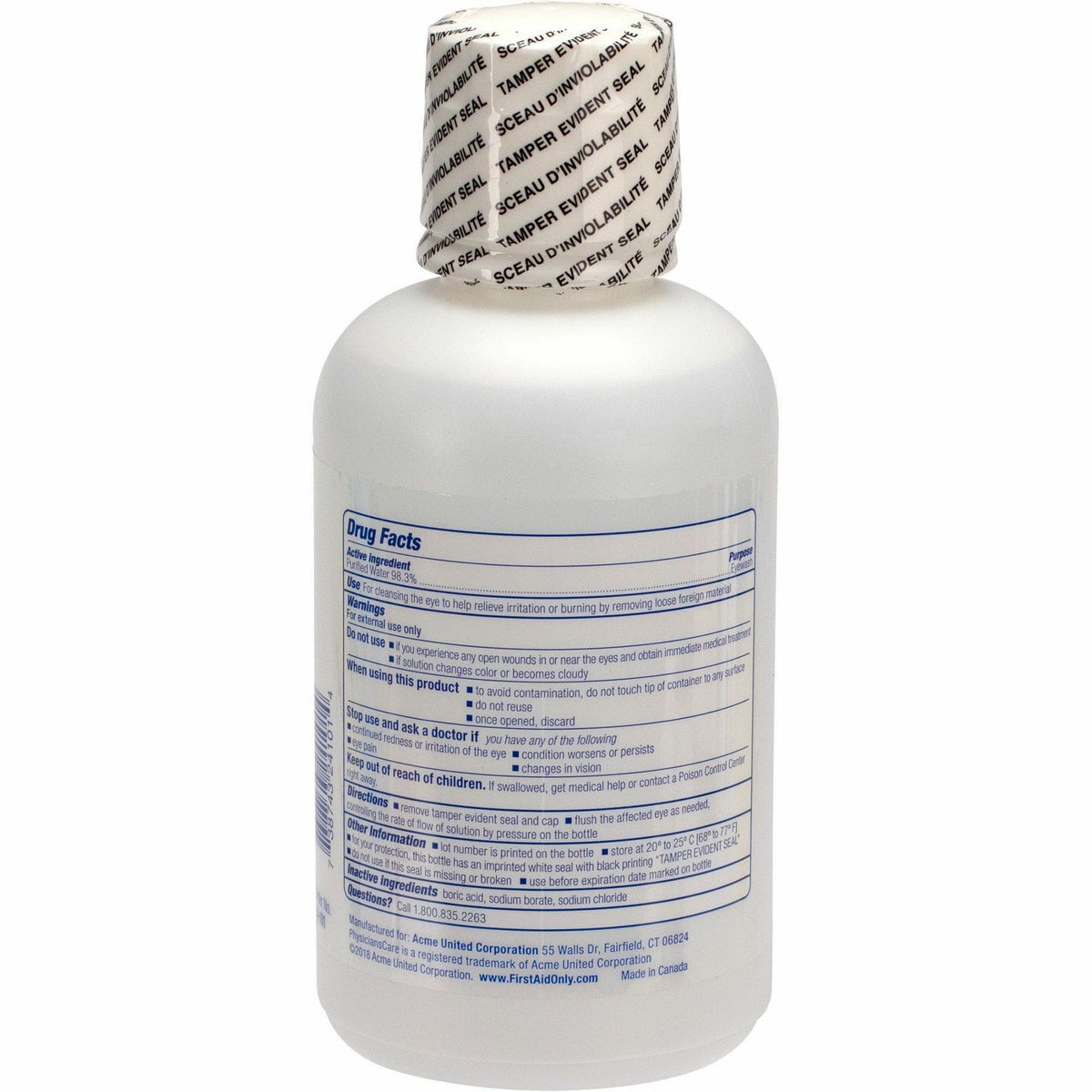 First Aid Only Sterile Ophthalmic Solution Eyewash