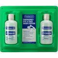 First Aid Only Twin-Bottle Eyewash Station