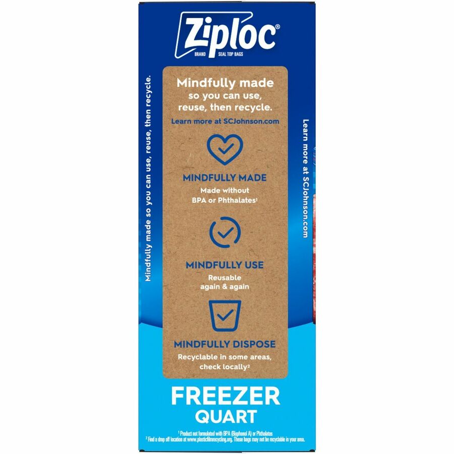 Ziploc® Grip n' Seal Freezer Bags