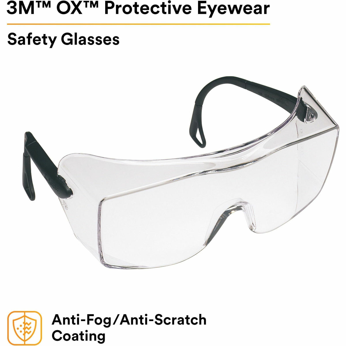 3M OX Protective Eyewear - Clear Lens