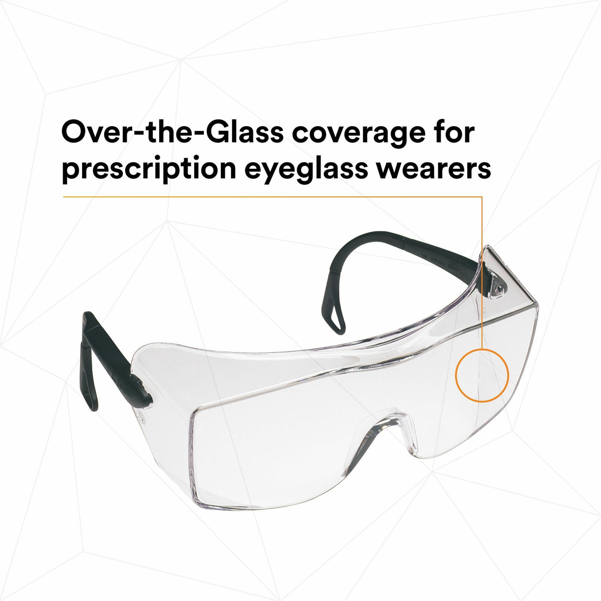 3M OX Protective Eyewear - Clear Lens