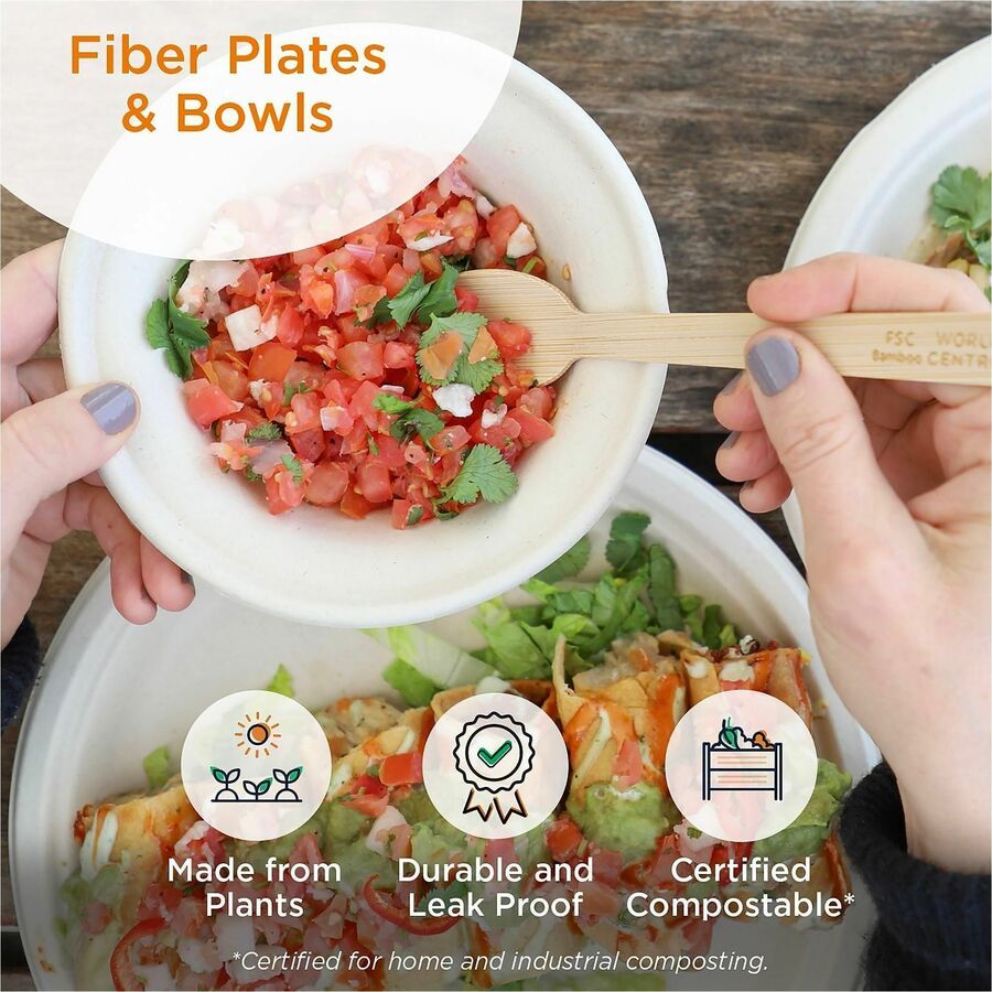 World Centric Compostable Fiber Bowl
