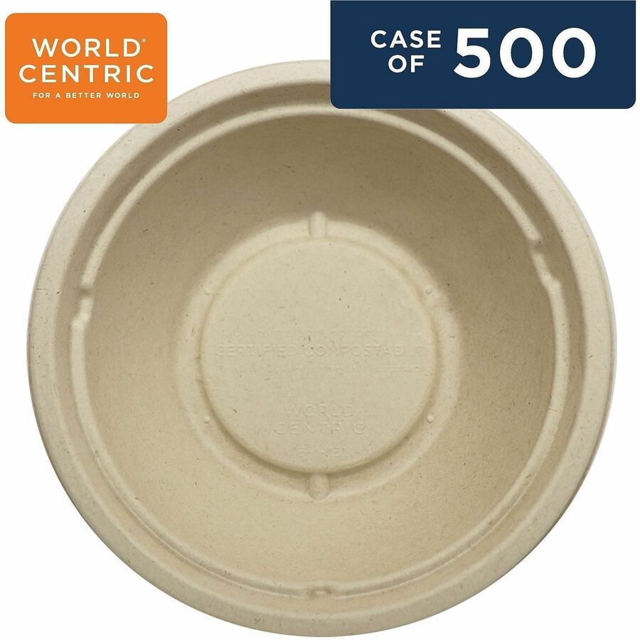 World Centric Compostable Fiber Bowl