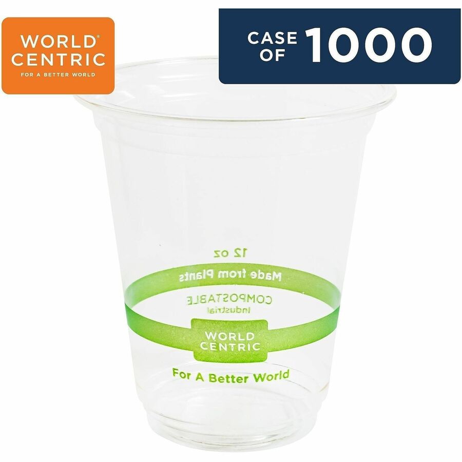 World Centric 12oz Compostable Cold Cup