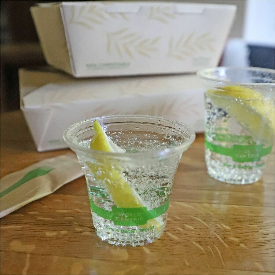 World Centric Compostable Clear Cold Cups