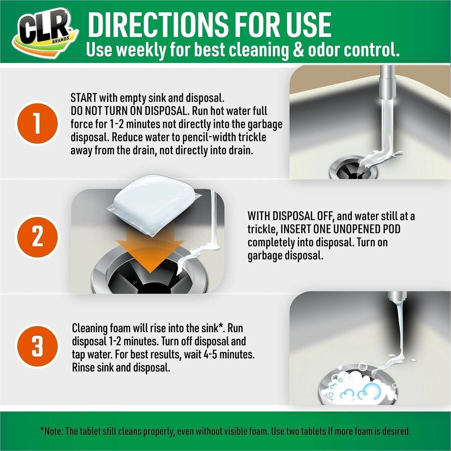 CLR Pro Garbage Disposal Cleaner