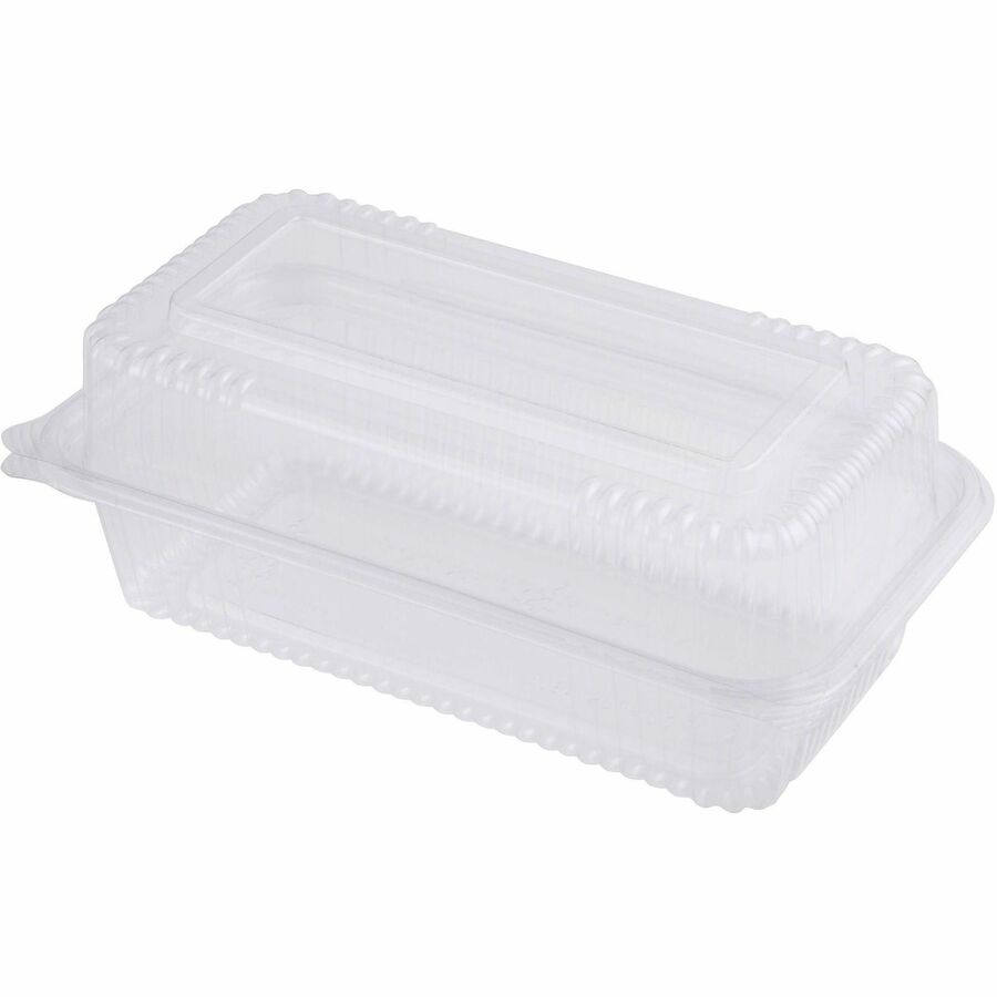 World Centric Compostable Clear Hinged Container