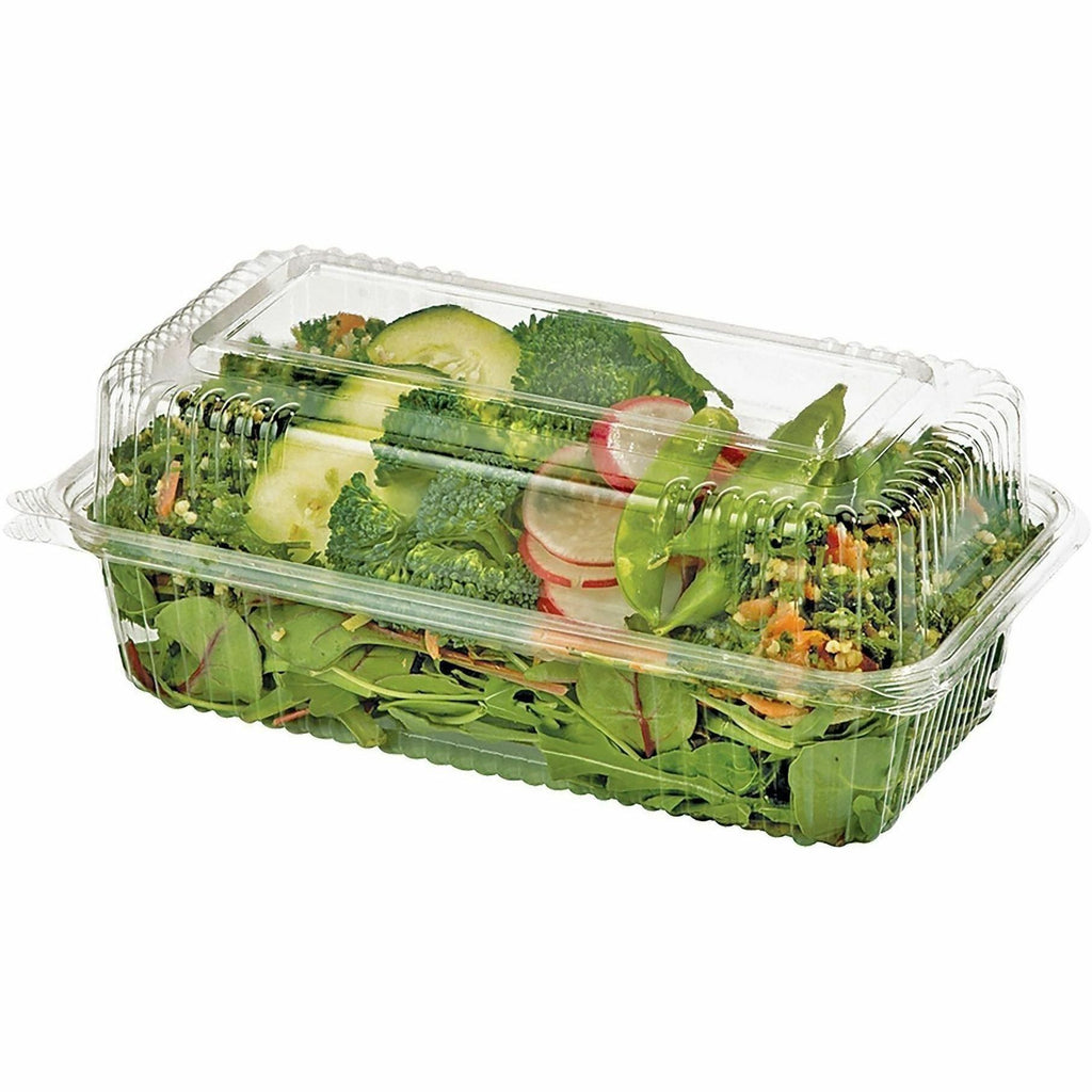 World Centric Compostable Clear Hinged Container