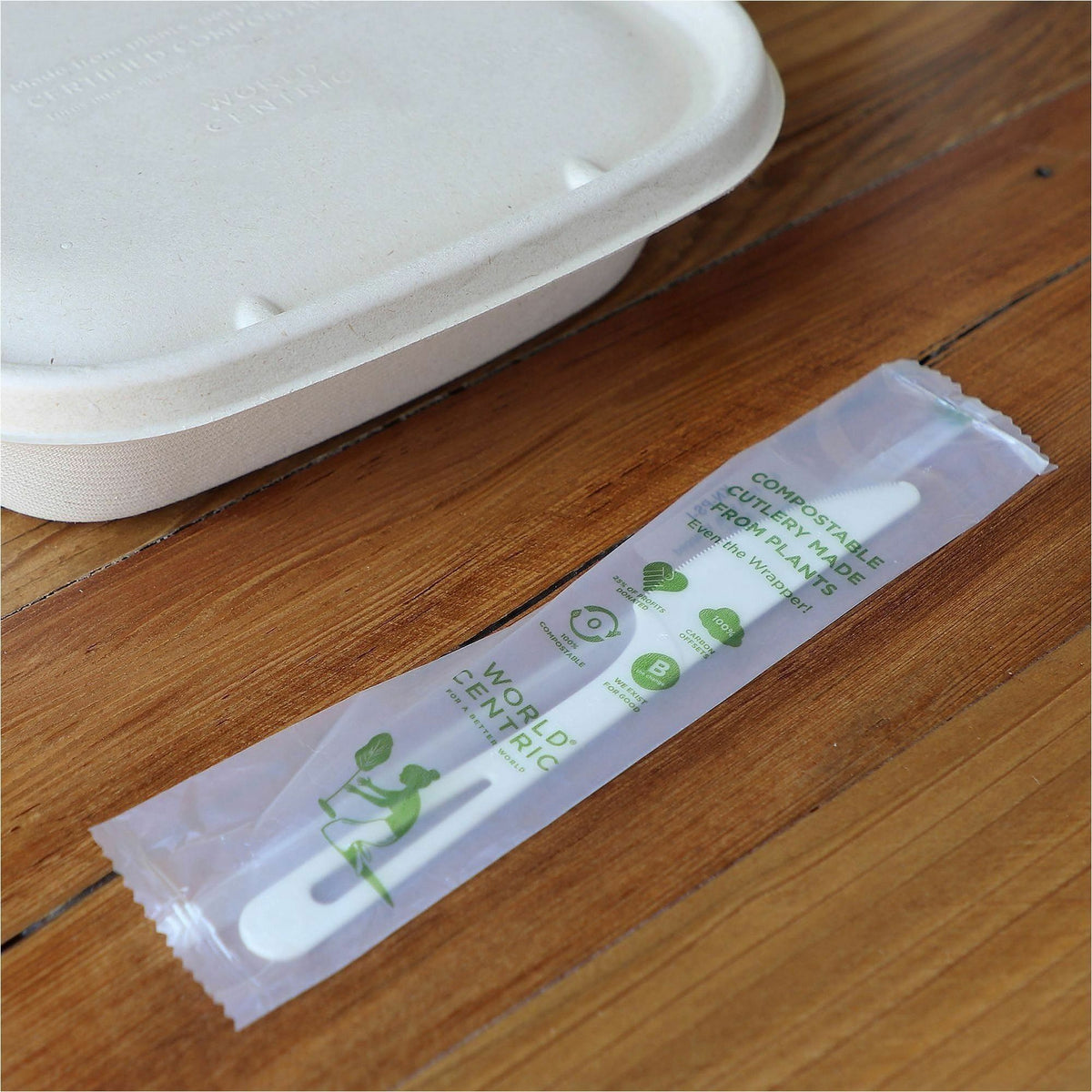World Centric TPLA Wrapped Cutlery