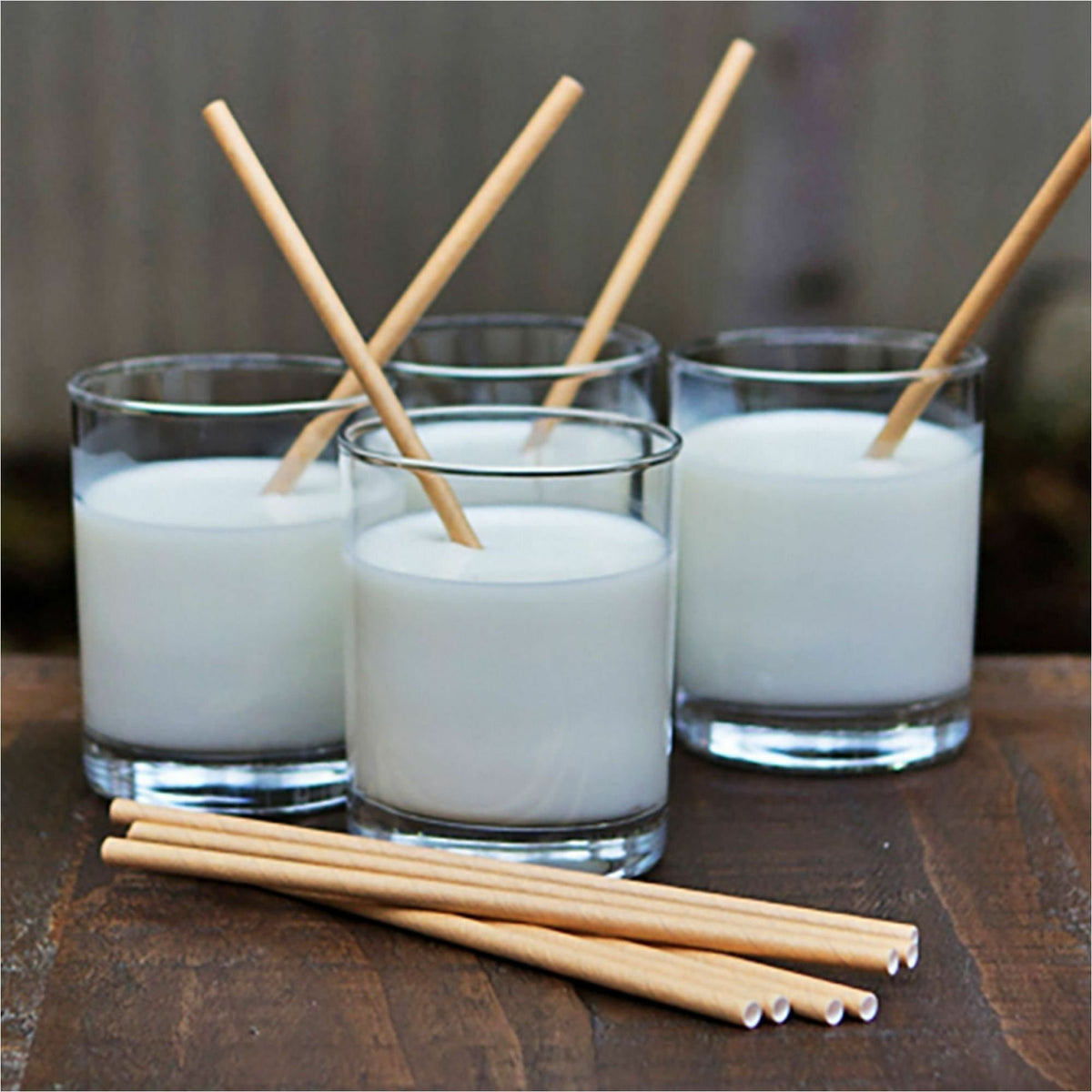 World Centric Compostable Kraft Paper Straws