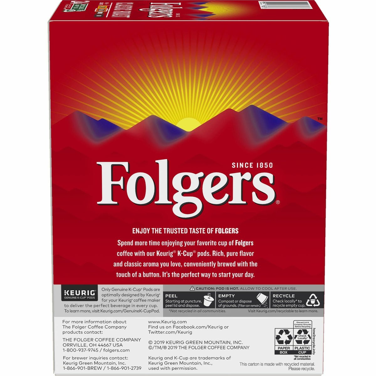 Folger K-Cup Classic Roast Coffee