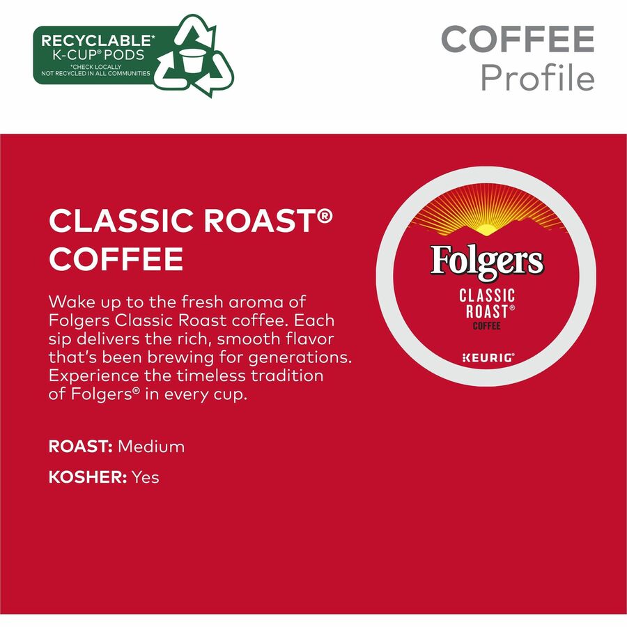 Folger K-Cup Classic Roast Coffee