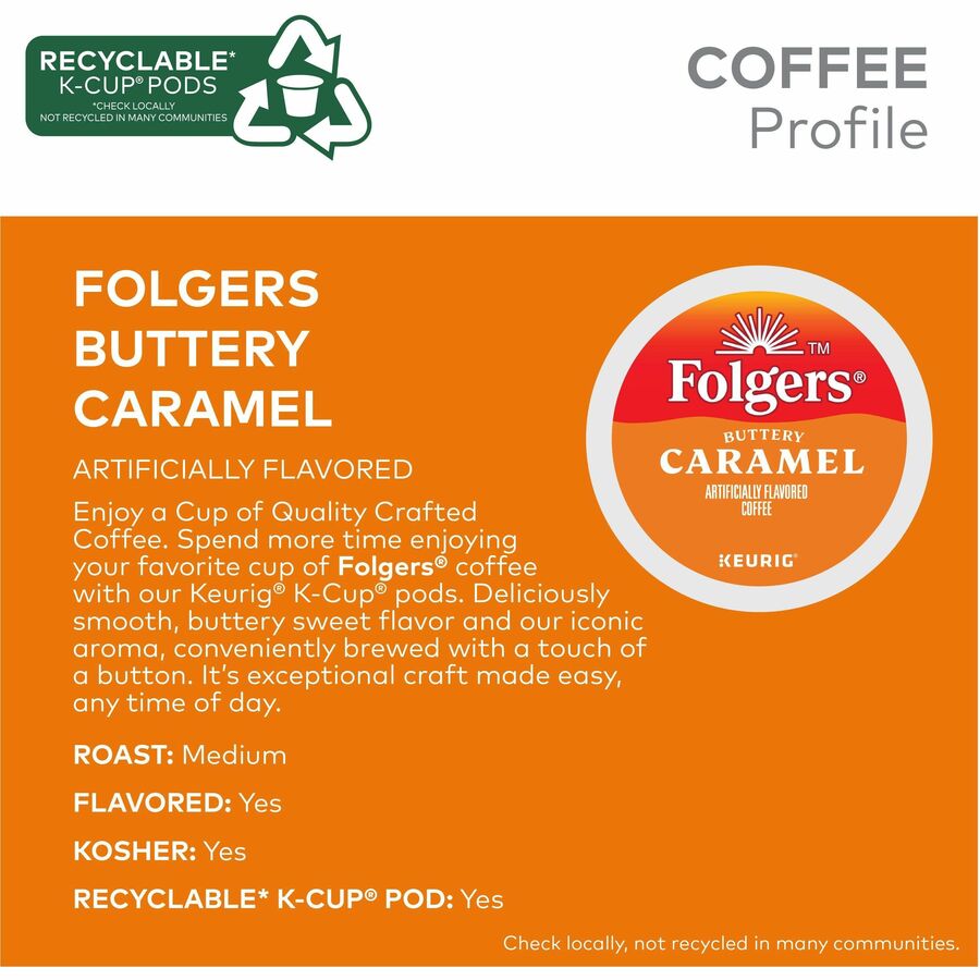 Folgers® K-Cup Buttery Caramel Coffee