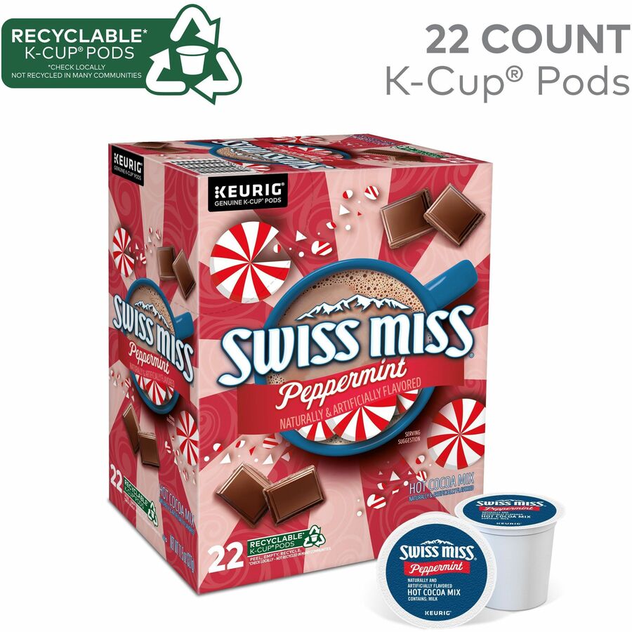Swiss Miss® K-Cup Peppermint Hot Cocoa