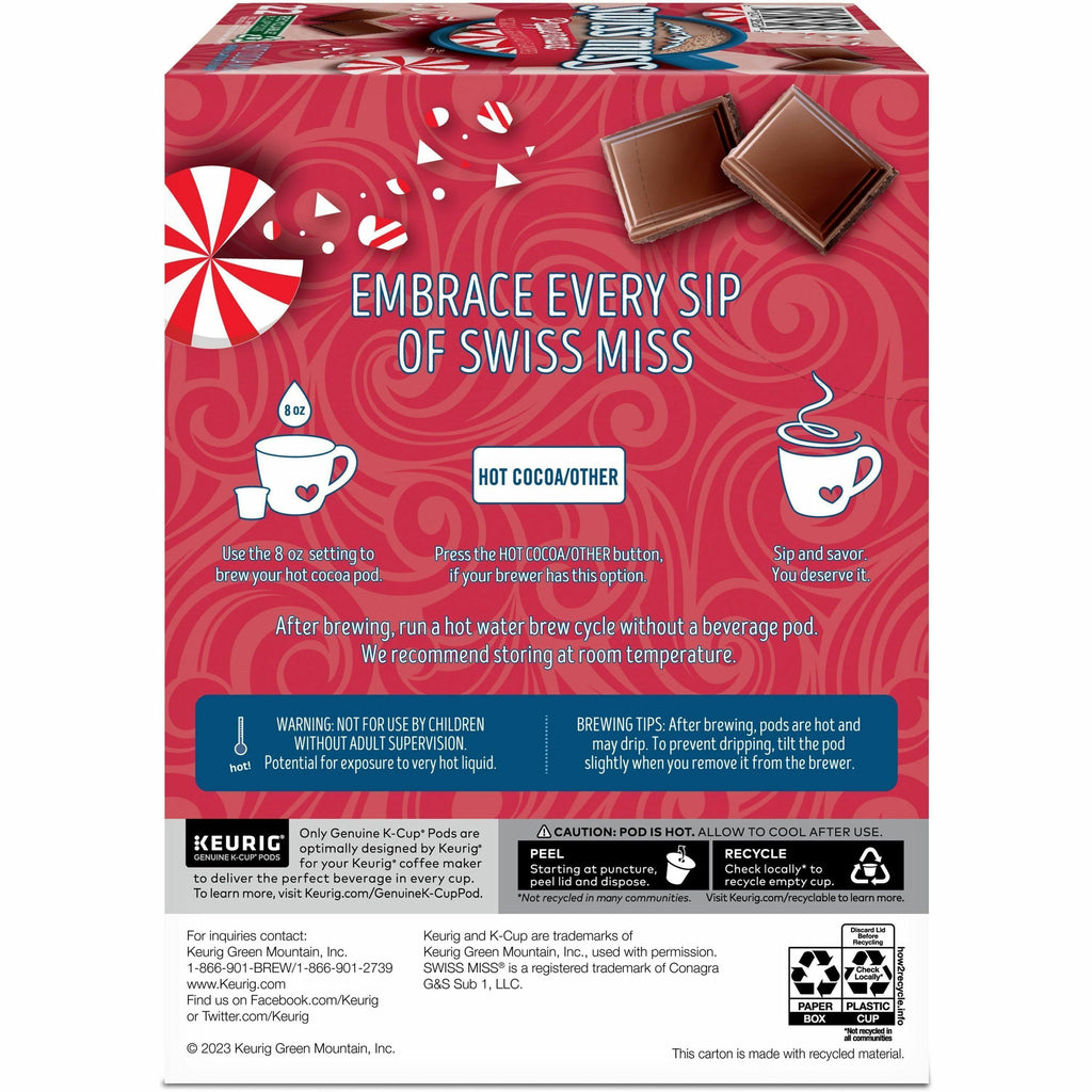 Swiss Miss® K-Cup Peppermint Hot Cocoa