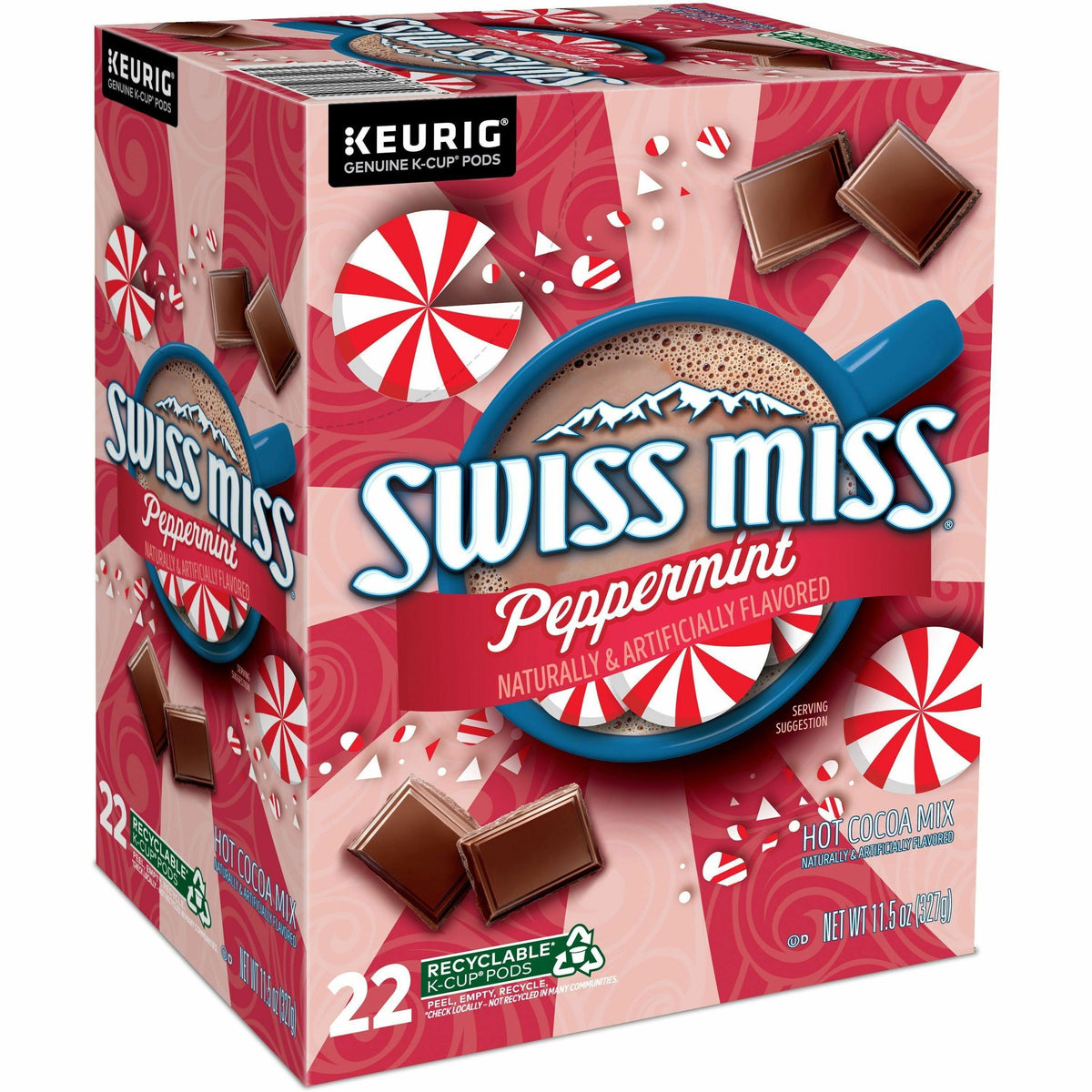 Swiss Miss® K-Cup Peppermint Hot Cocoa