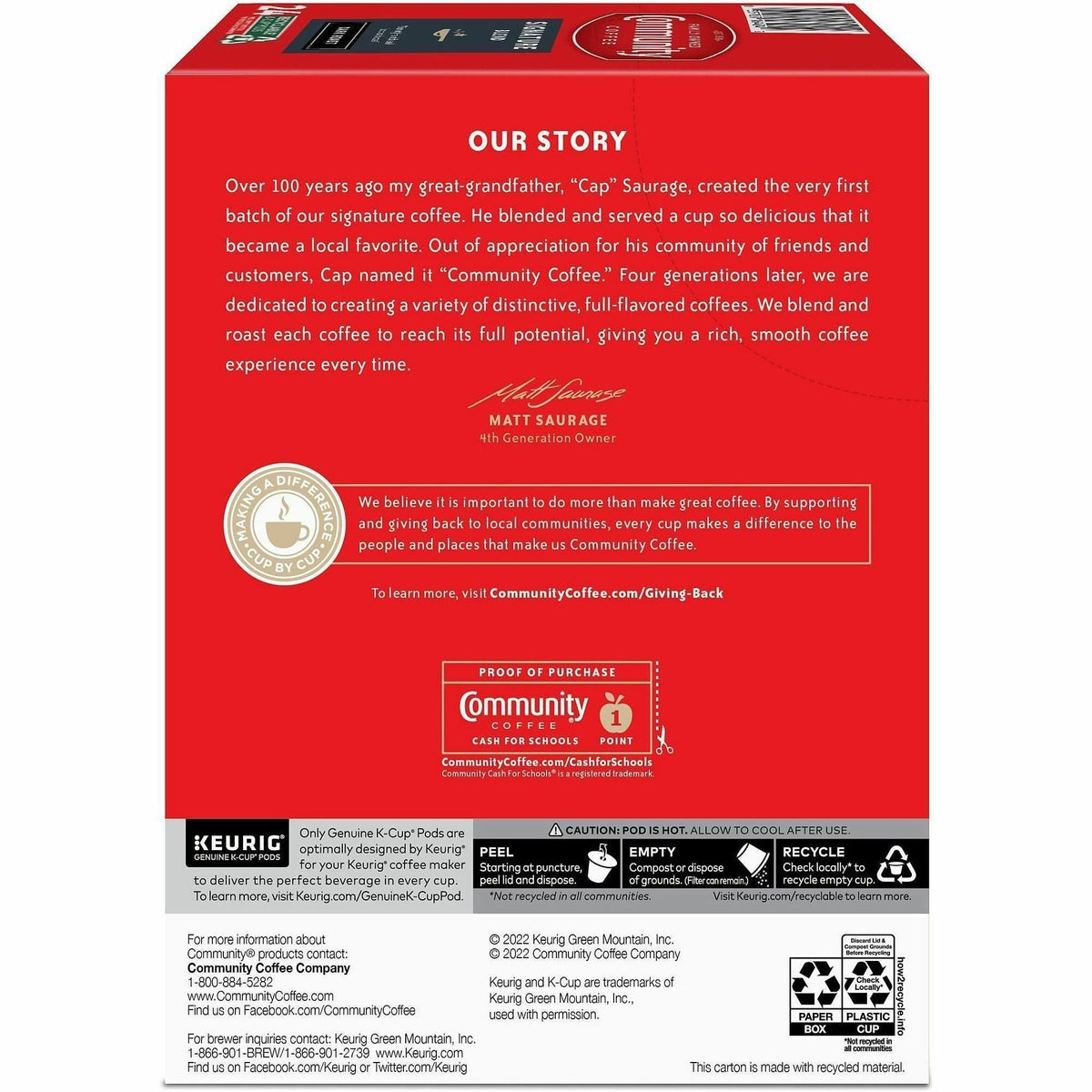 Green Mountain Coffee K-Cup Signature Blend Coffee