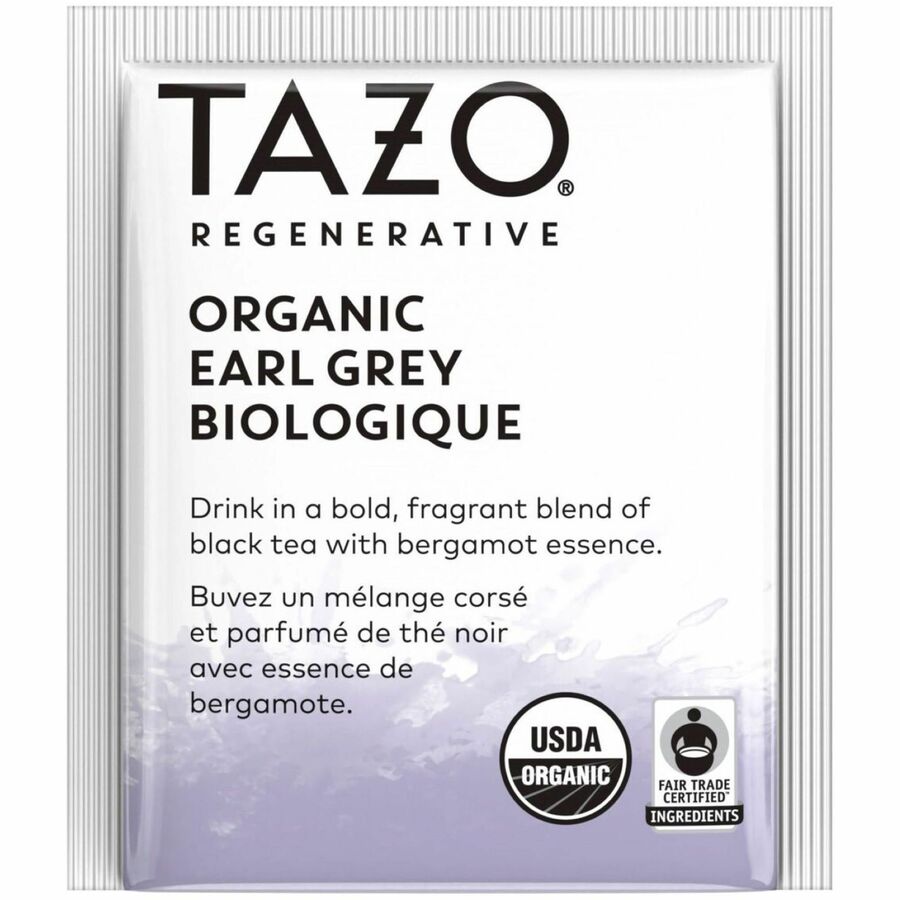 Tazo Regenerative Organic Earl Grey Black Tea Bag