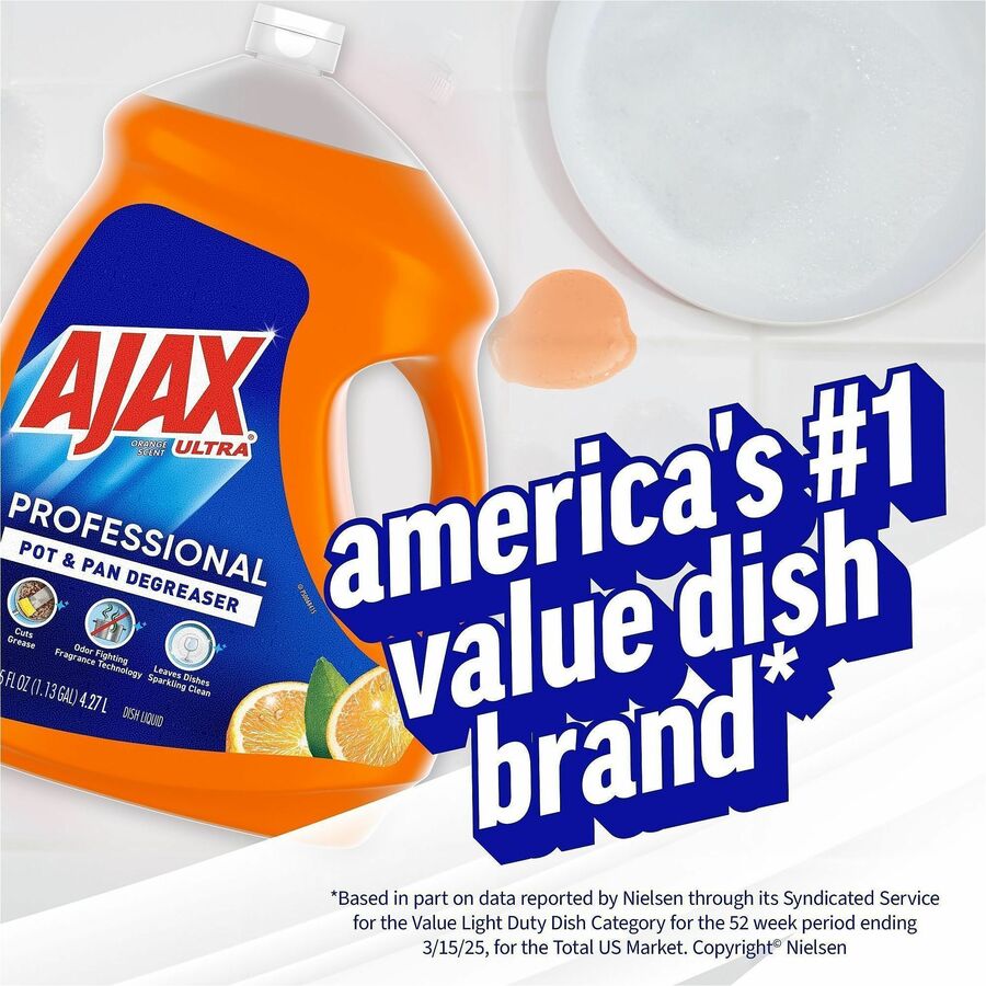 AJAX Ultra Pro Pot & Pan Degreaser Dish Liquid
