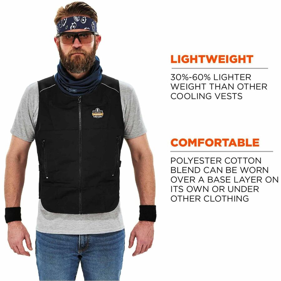 Ergodyne Chill-Its 6260 Cooling Packs Vest Kit