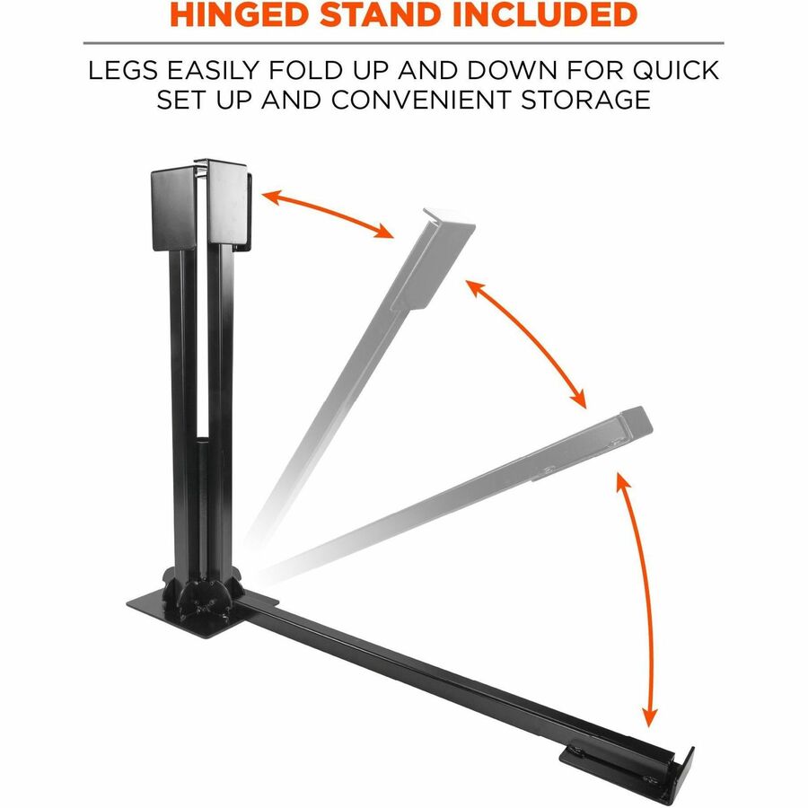 Ergodyne SHAX 6199 Lightweight Work Umbrella and Stand Kit
