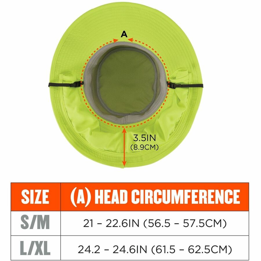 Ergodyne 8934 Ranger Hat with Neck Shade