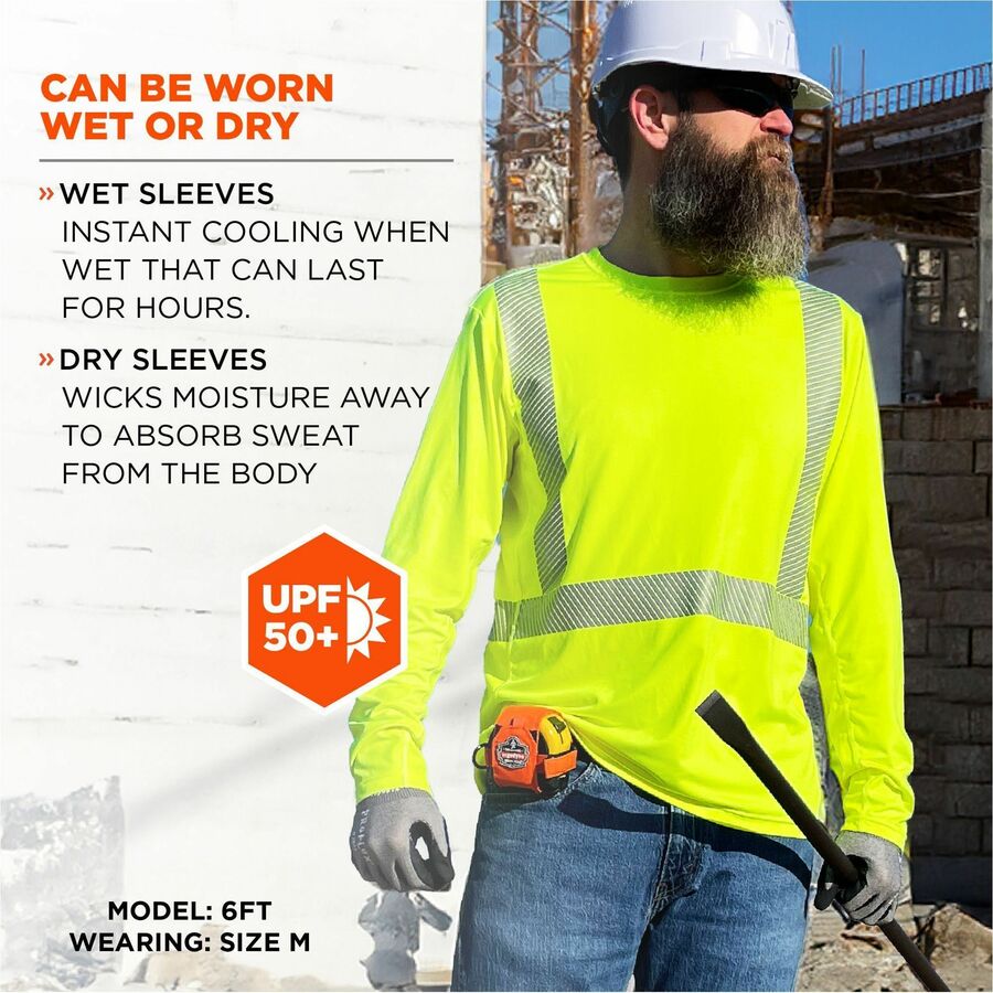 Ergodyne 6688 Cooling Hi-Vis Sun Shirts