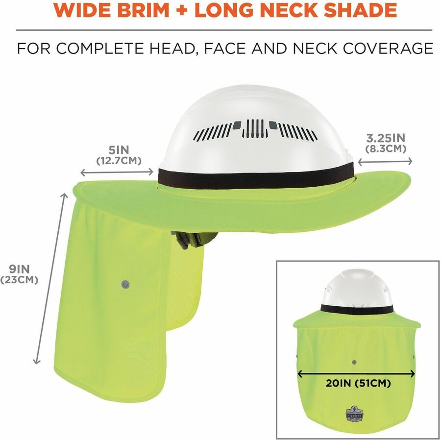 Ergodyne 6661 Universal Hard Hat Brims