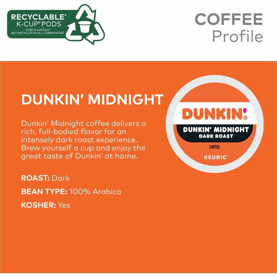 Dunkin'® K-Cup Midnight Coffee