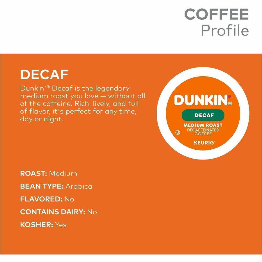 Dunkin'® K-Cup Decaf Coffee