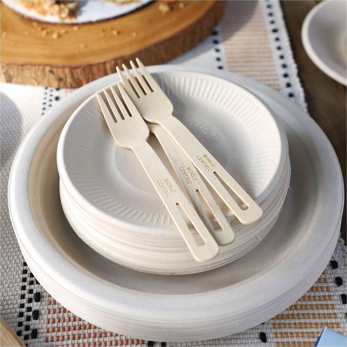World Centric Compostable Bamboo Cutlery