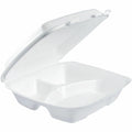 Dart Hinged Foam Takeout Container