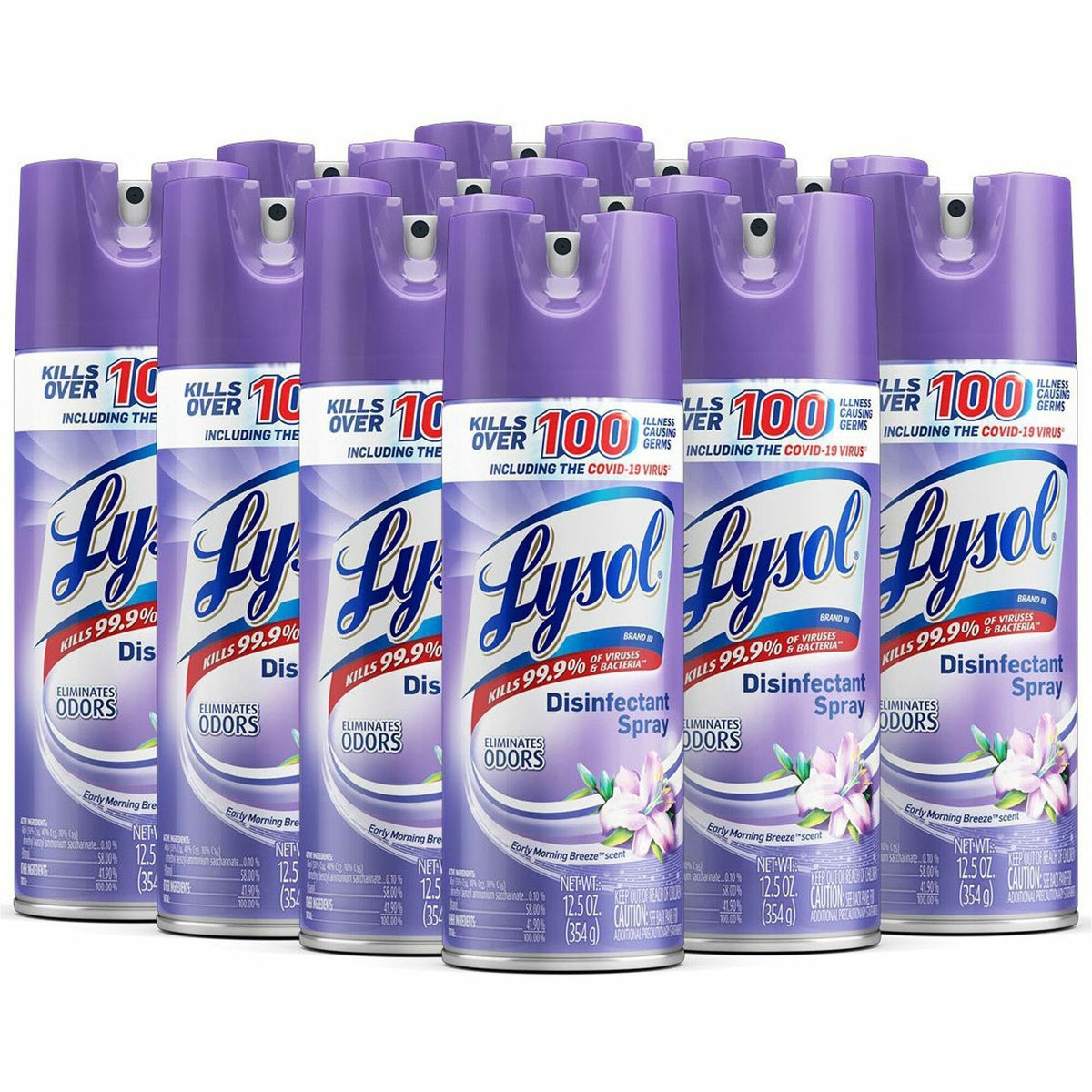 Lysol Early Morning Breeze Disinfectant Spray