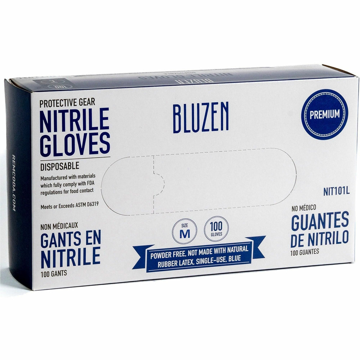 Remcoda Extra-Strength Nitrile Gloves