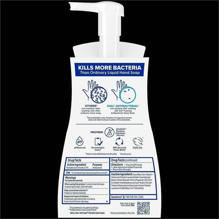 Dial Complete Original Foam Hand Wash Pump