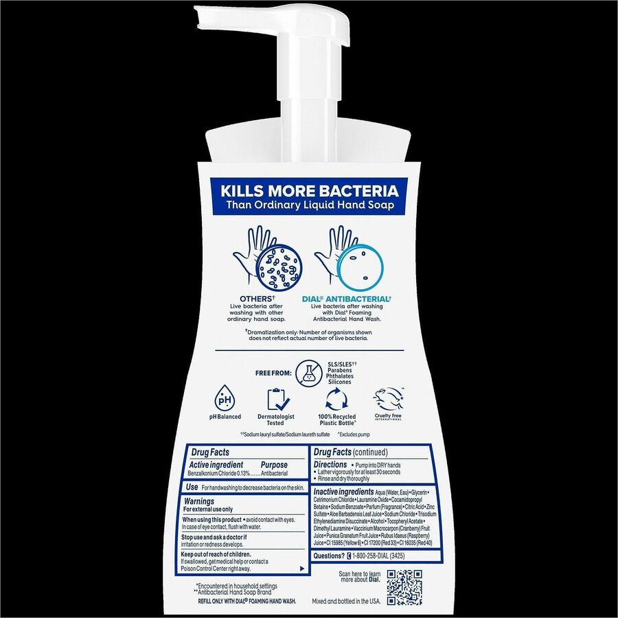 Dial Power Berries Foam Soap