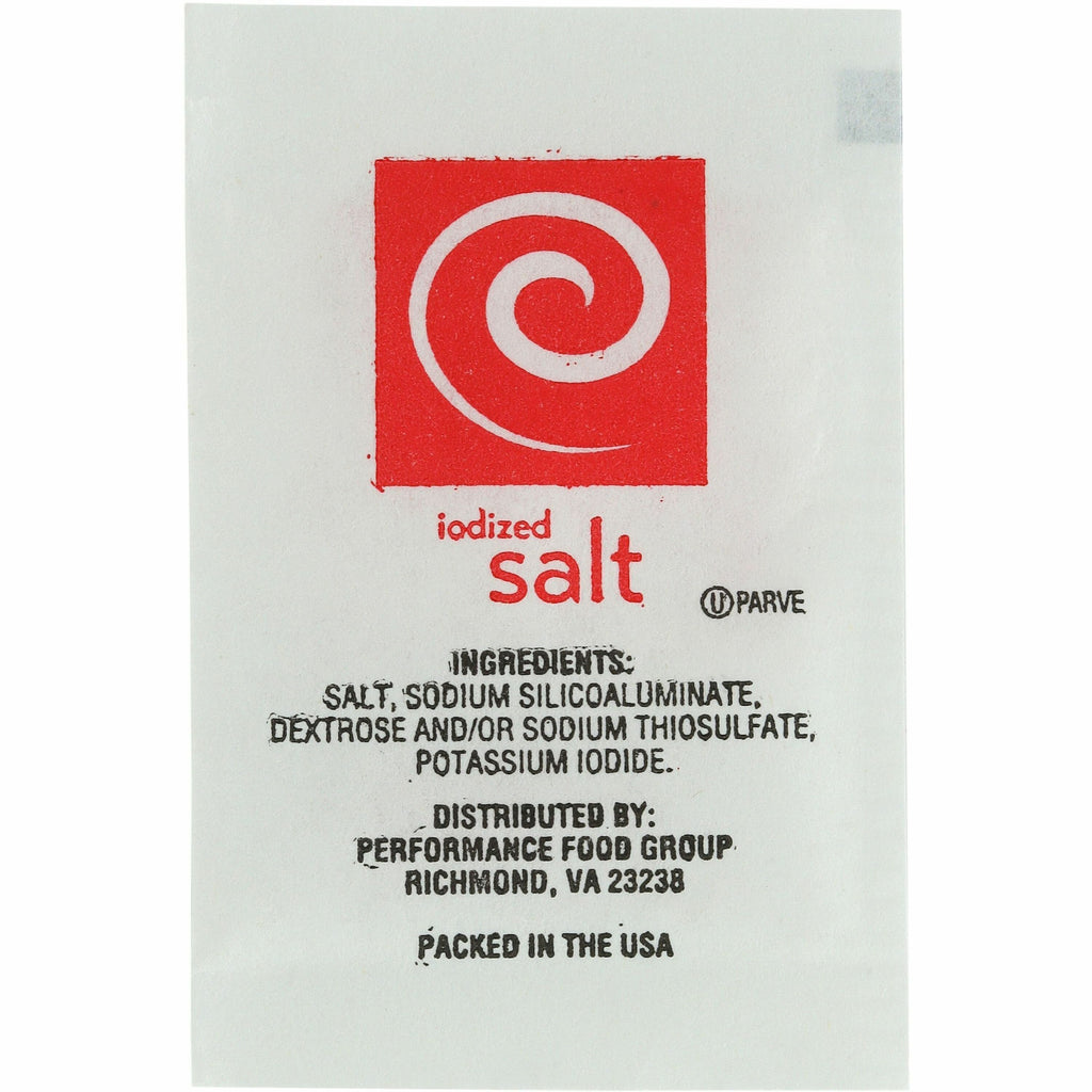 Sugar Foods Salt Packets