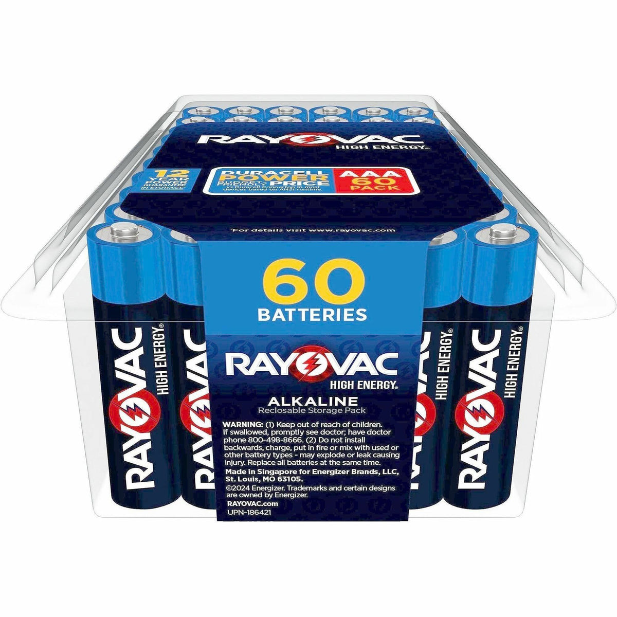 Rayovac High Energy AAA Alkaline Batteries