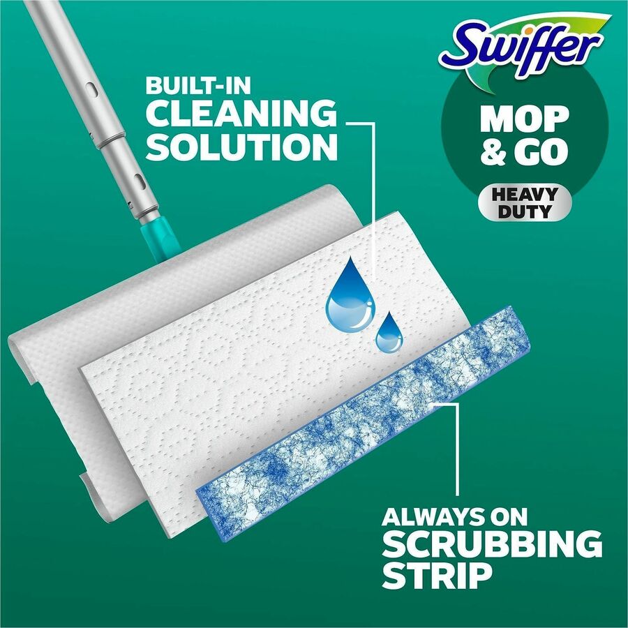 Swiffer Sweeper HvyDty Mop Cloths